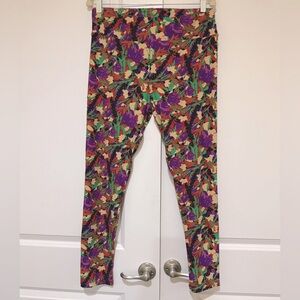 LuLaRoe Floral Leggings TC